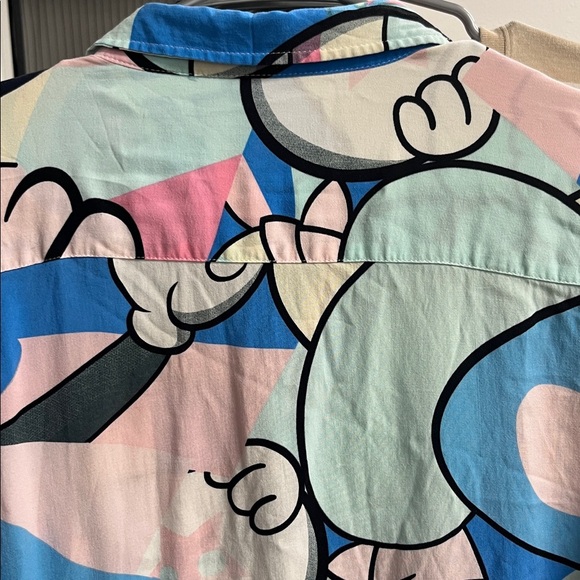 Reason Multicolor Graphic Casual Button Down Shirt - Picture 6 of 7